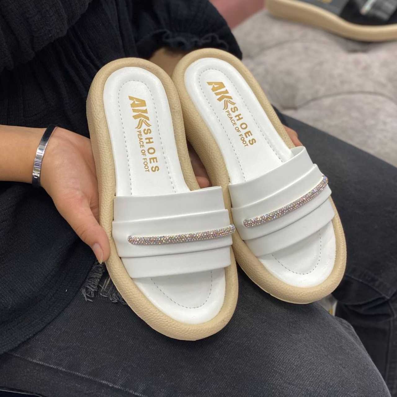 صندل دمپایی نگینی