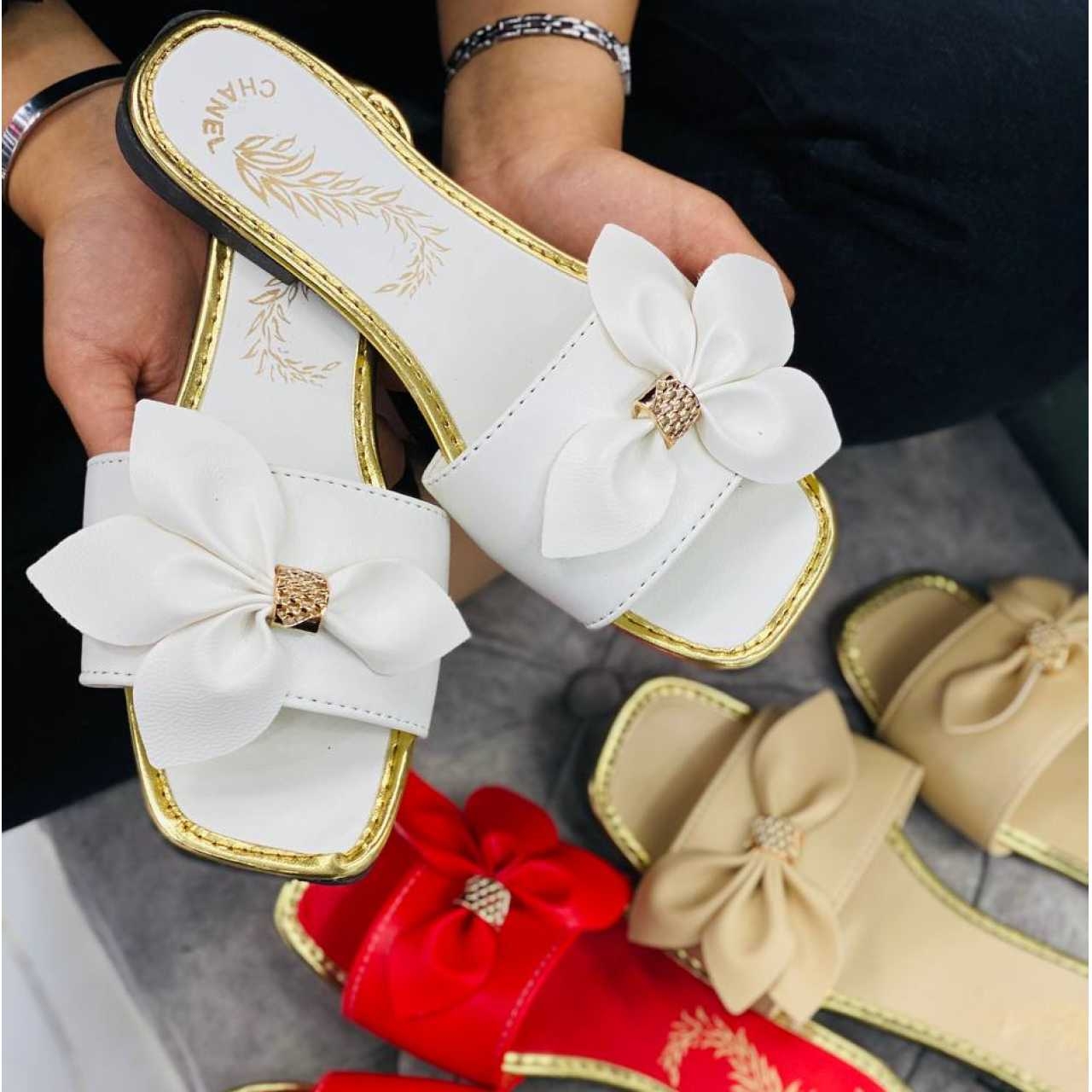 صندل دمپایی پاپیونی