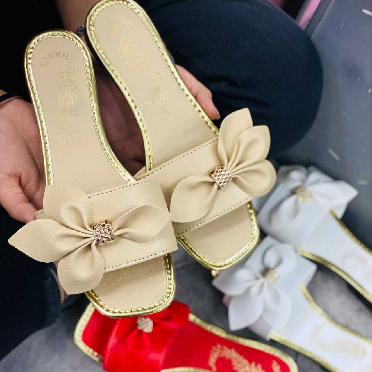 صندل دمپایی پاپیونی