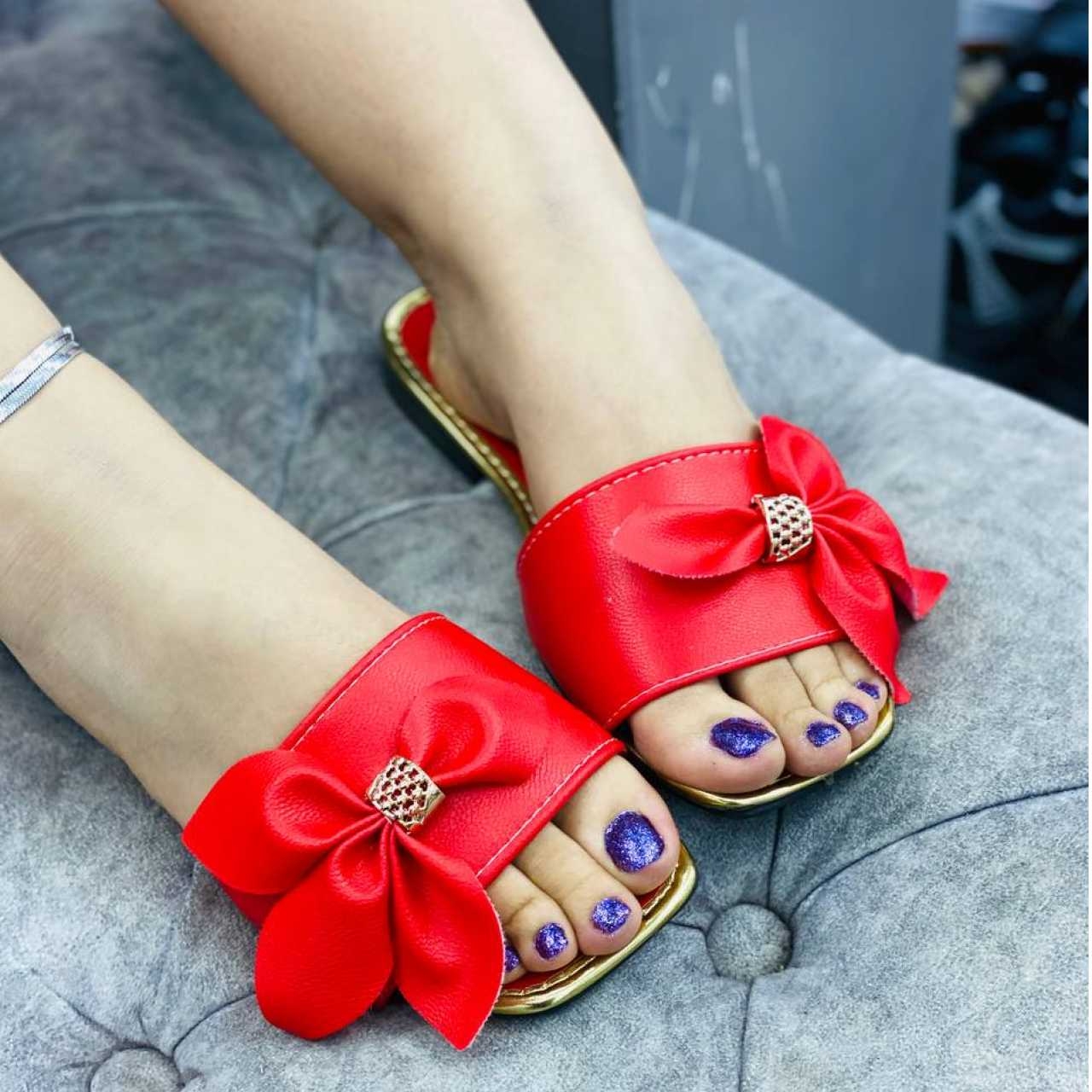 صندل دمپایی پاپیونی