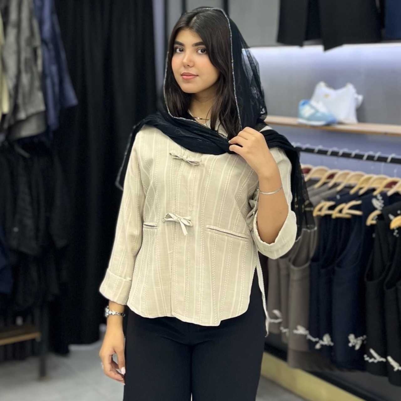 شومیز پاپیونی