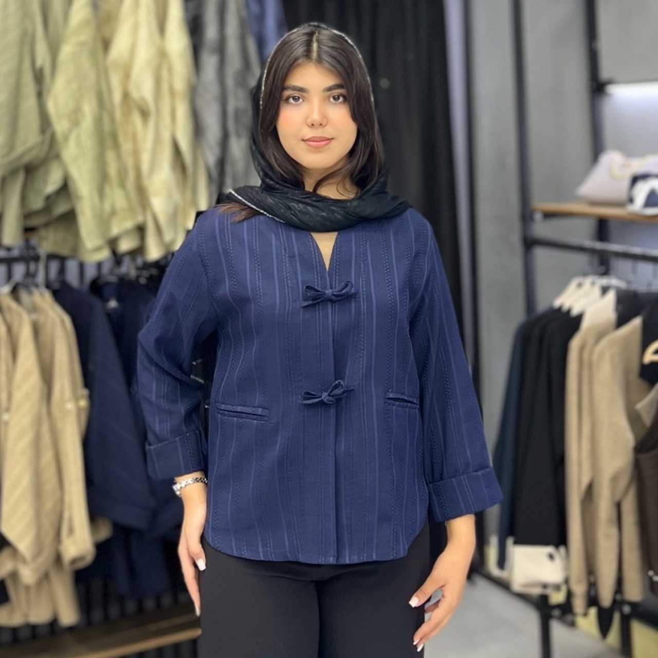 شومیز پاپیونی