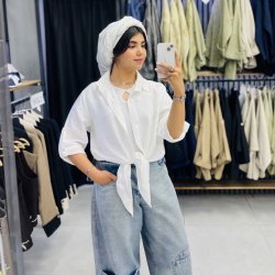 شومیز گره ای پری
