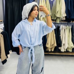 شومیز گره ای پری